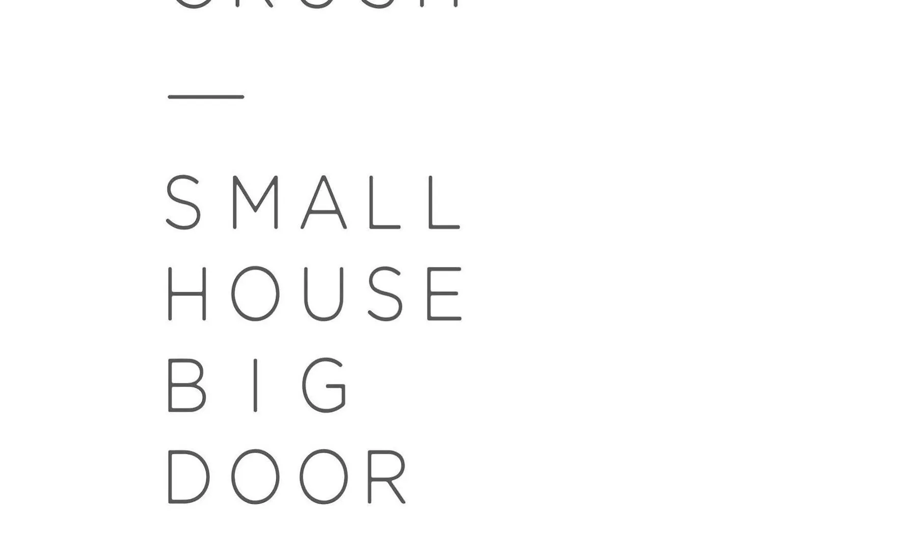 Small House Big Door Seoul